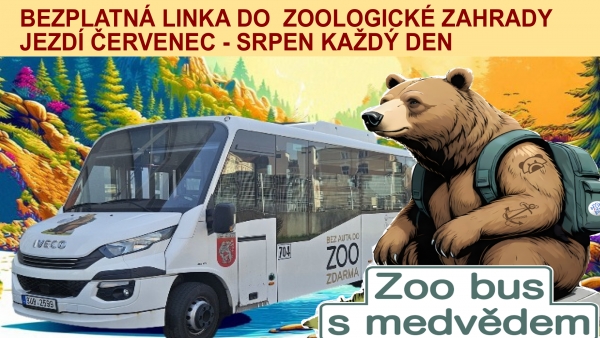 Bezplatná autobusová linka do zoo