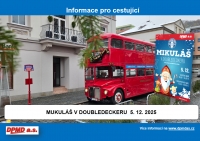 Mikuláš v DOUBLEDECKERU: Speciální akce DPMD